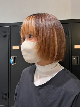 ショート カラー 🌞レイヤー×カラー 前川那津美🌞のヘアスタイル