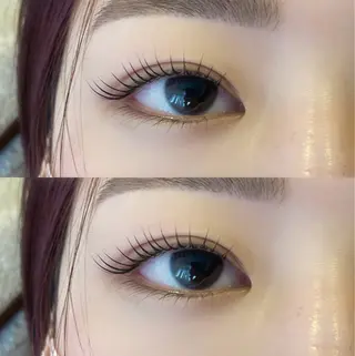 マツエク・マツパ 鈴木🍒 韓国風/束感⋆꙳のマツエク・マツパデザイン