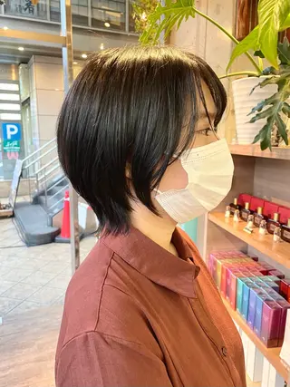 ショート OPShair　ANELLO所属・ショート/ボブ/ メンズ/縮毛矯正のヘアスタイル