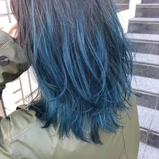 ミディアム カラー ハイトーンカラー🩵 耳ツボジュエリー👂のその他イメージ