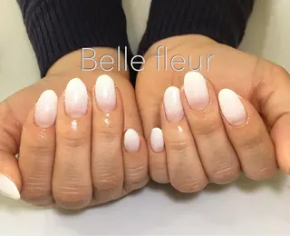 ミディアム ネイル Belle fleurのネイルデザイン
