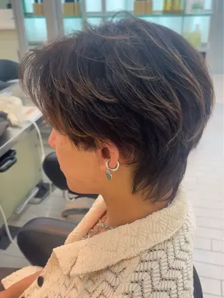 ショート メンズ 山田 遥翔のヘアスタイル