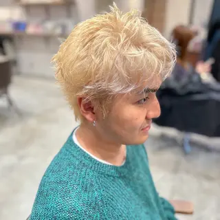 カラー メンズ ツイスパ/波巻き対応 メンズ特化　石川愛理のヘアスタイル