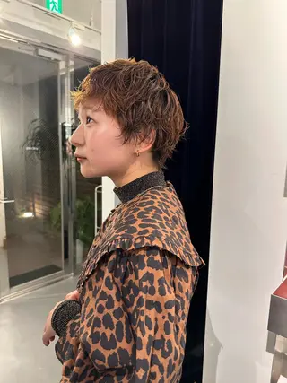 ショート パーマ お悩み解決パーマ hana🩰のヘアスタイル