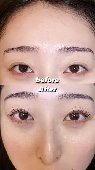 マツエク・マツパ Laugh eyelashのマツエク・マツパデザイン