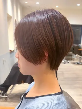 ショート 💐美しいショート× パーマ💐早坂駆留のヘアスタイル