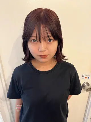 ミディアム カラー パーマ ヘアアレンジ メンズ キッズ ✴︎UNU ✴︎モエカのヘアスタイル