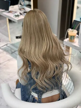 ロング カラー 北九州①の艶髪師♥️ ♣️♦️♠️翔大のヘアスタイル