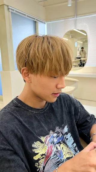 メンズ 横浜/ショート/ レイヤーカットのヘアスタイル