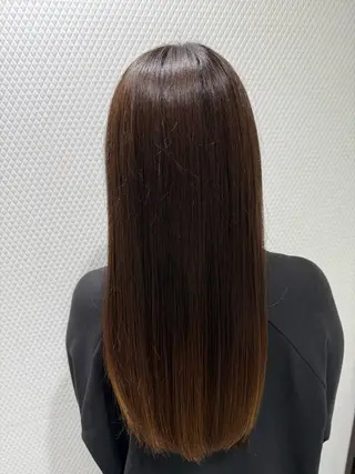 セミロング カラー 石本 泰士のヘアスタイル