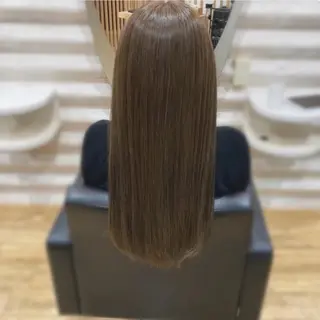 ロング カラー 『艶髪』で印象が激変 ！髪質改善専門KONのヘアスタイル