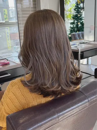 ミディアム AKARI🌟ボブ/ ハイライト/似合わせのヘアスタイル