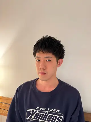 ショート メンズ 銀座骨格診断似合わせ 美容師中島年紀のヘアスタイル