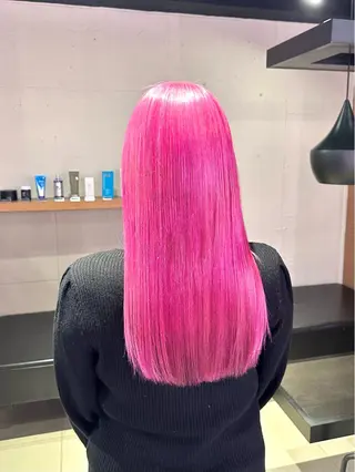 ロング カラー 🐺ウルフオタク🐺 ハイトーン/moeのヘアスタイル