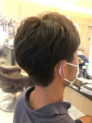 ショート カラー メンズ リリー /Men's/パーマのその他イメージ