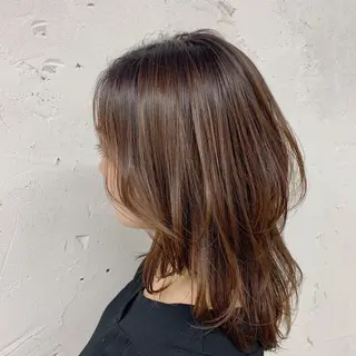 カラー Noele hair atelier(ノエルヘアアトリエ)所属・北上ゆい/個性派/ ナチュラルアレンジのヘアスタイル