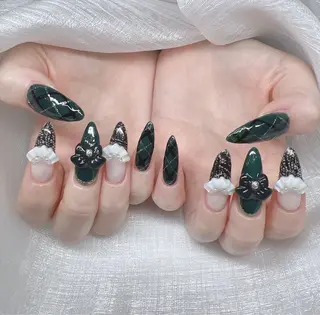 ネイル Lee Nails チップ長さだし専門店のネイルデザイン