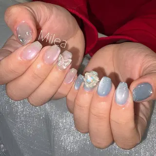 ネイル Milea(ミレア)所属・Milea🩵 Sayaka🪩のネイルデザイン