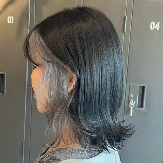 ミディアム カラー Rino kanayama所属・Rino 金山 / 宮澤 萌のヘアスタイル