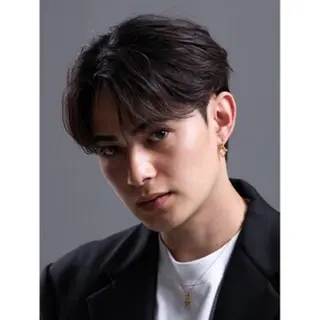 ミディアム パーマ イケメン製造機/石飛 皓平のヘアスタイル