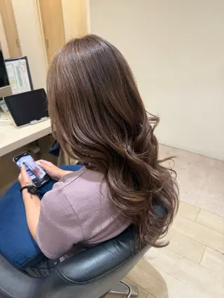 ロング 金子 彩心のヘアスタイル