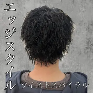 パーマ メンズ MAhalo自由が丘所属・メンズパーマ💈 🧑🏼‍🦱カットのヘアスタイル