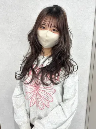 ロング カラー レイヤー/透明感 カラー💘akariのヘアスタイル