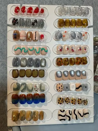 ネイル tsumeasobi所属・tsumeasobi 🪬macoのネイルデザイン