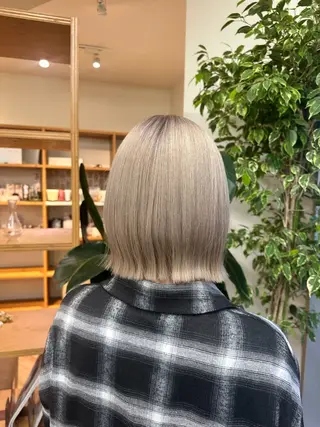 カラー ブリーチカラー/ わきたちえ🌻のヘアスタイル