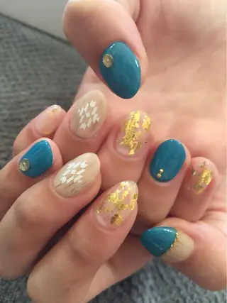 ネイル ツメトマツゲ .のネイルデザイン