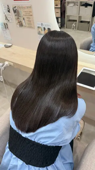 セミロング 中村 帆花のヘアスタイル