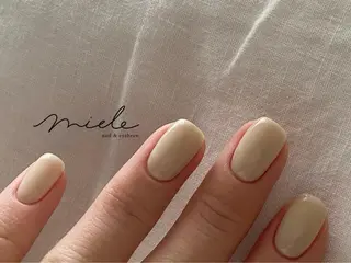 ネイル miele【ミエレ】 シンプル一癖のネイルデザイン