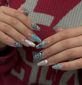 ネイル if Hair＆Nail Salon所属・IKA /海外ネイル /個性派/ワンホンのネイルデザイン