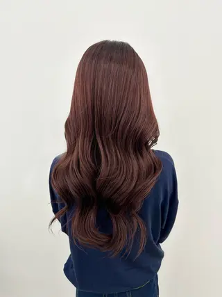 ロング カラー 相田 絢音のヘアスタイル