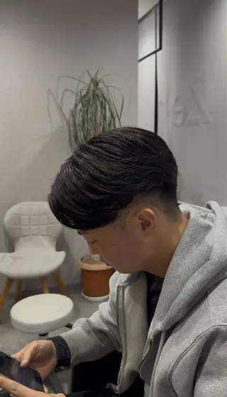 メンズ BTECHbyZen所属・メンズ特化型 美容師[福永一世]のヘアスタイル