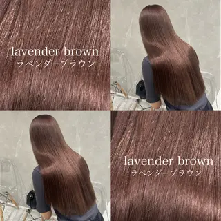 ロング カラー regalo 森重ユウのヘアスタイル