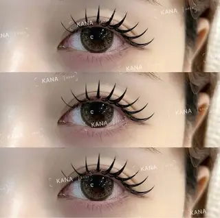 マツエク・マツパ 神田 佳奈のマツエク・マツパデザイン