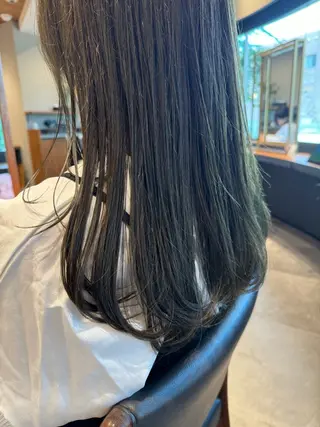 ロング カラー 小林 大輝のヘアスタイル