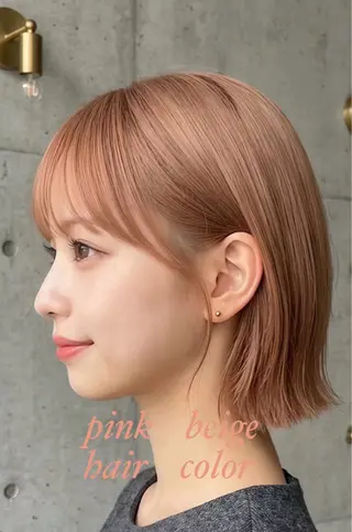 ショート カラー M.SLASH 辻 孝志のヘアスタイル