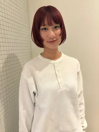 ショート カラー HOLIDAYS🌿 マナのヘアスタイル