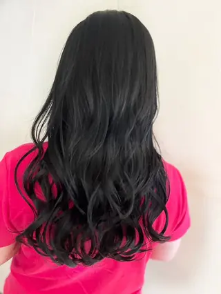 セミロング カラー re place リプレイスのヘアスタイル