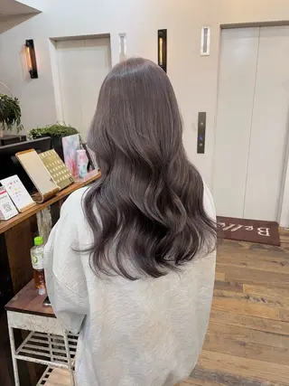 ロング Belle 並木通り店所属・rena/ パーマ/カラーのヘアスタイル