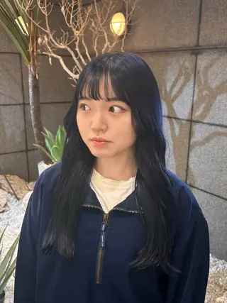 ロング カラー ꪆৎ平行アーチ ྀི ワカナの眉毛・アイブロウイメージ