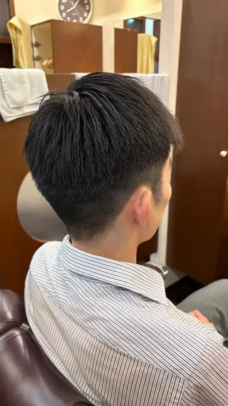 ショート メンズ 銀座マツナガ　有楽町店所属・コンダ フウマのヘアスタイル