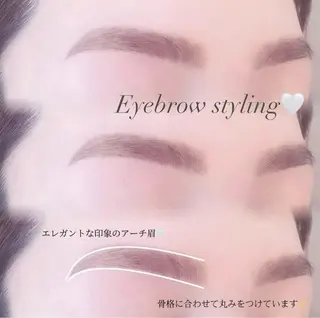 アイブロウ natsumi 韓国風/束感まつげのマツエク・マツパデザイン