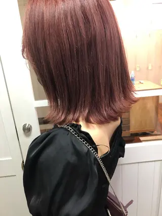 ミディアム カラー 小木曽智美 /ボブ/ショートのヘアスタイル