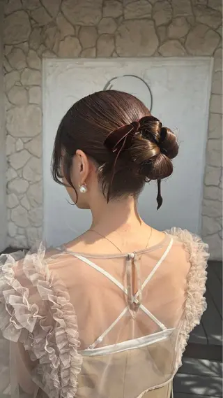 セミロング TAP /金沢市 瀧川優羽 ໒꒱· ﾟのヘアスタイル