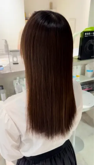 ロング 縮毛矯正専門店アンレーベル所属・縮毛矯正専門店 unlabel近藤のヘアスタイル