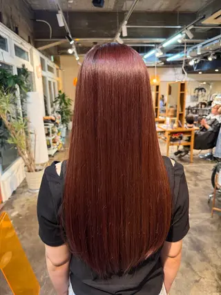 ロング カラー 後藤 実咲のヘアスタイル