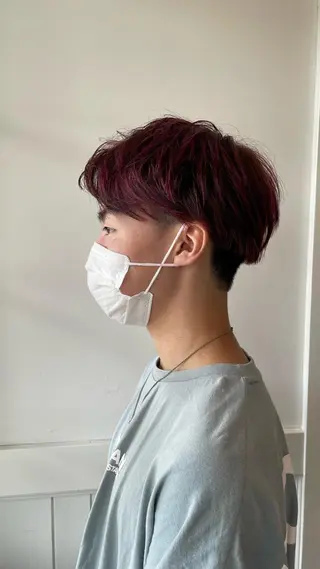 ショート カラー 吉田 浩太郎のヘアスタイル